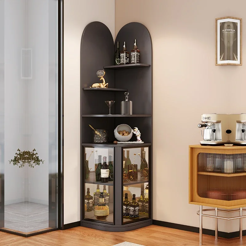 Wall Shelf Commercial Kitchen - Moderne draagbare luxe keuken vitrine wandbar