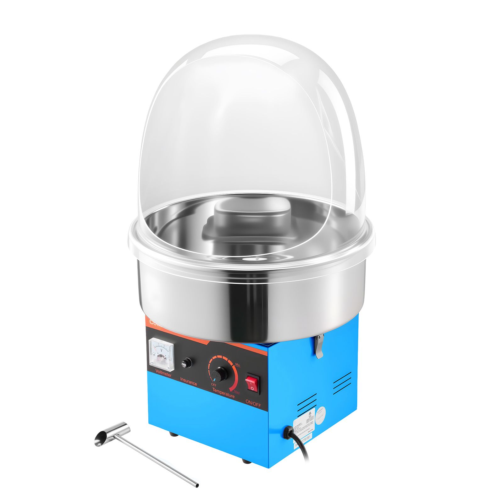 Candy Floss Machine Commercial - Elektrische suikerspinmachine, 1000W elektrische suikerspinmaker met