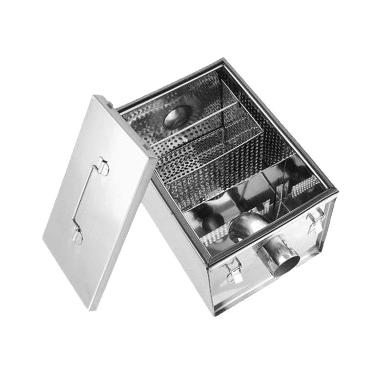 Commercial Kitchen Grease Interceptor - Roestvrijstalen vetinterceptor - Commerciële olie-waterafscheider voor