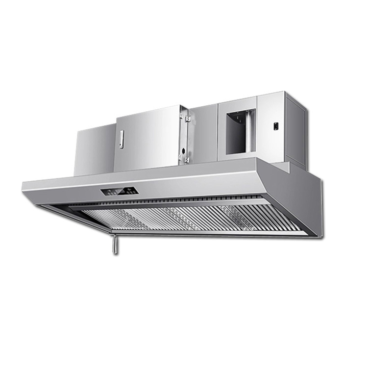 Commercial Kitchen Hoods - Commerciële afzuigkap met hoge zuigkracht, geïntegreerde