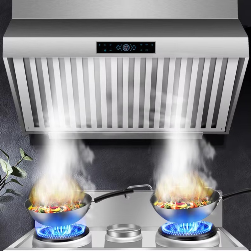 Commercial Kitchen Hoods - 1,5m RVS Afzuigkap Commerciële Keuken Afzuigkap