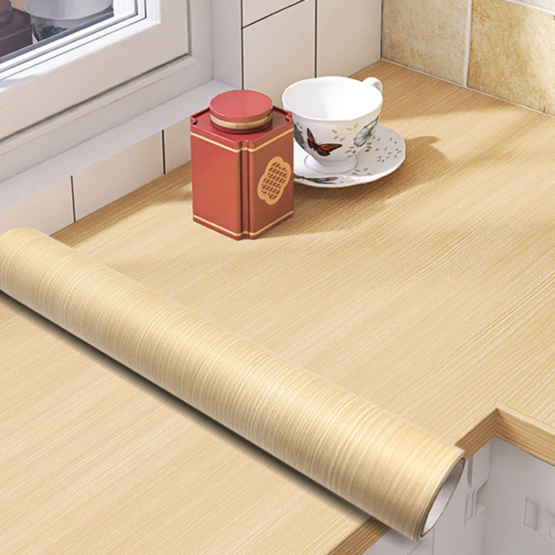 Houtnerf zelfklevend behang ke - Commercial Kitchen Wall recensie en prijs