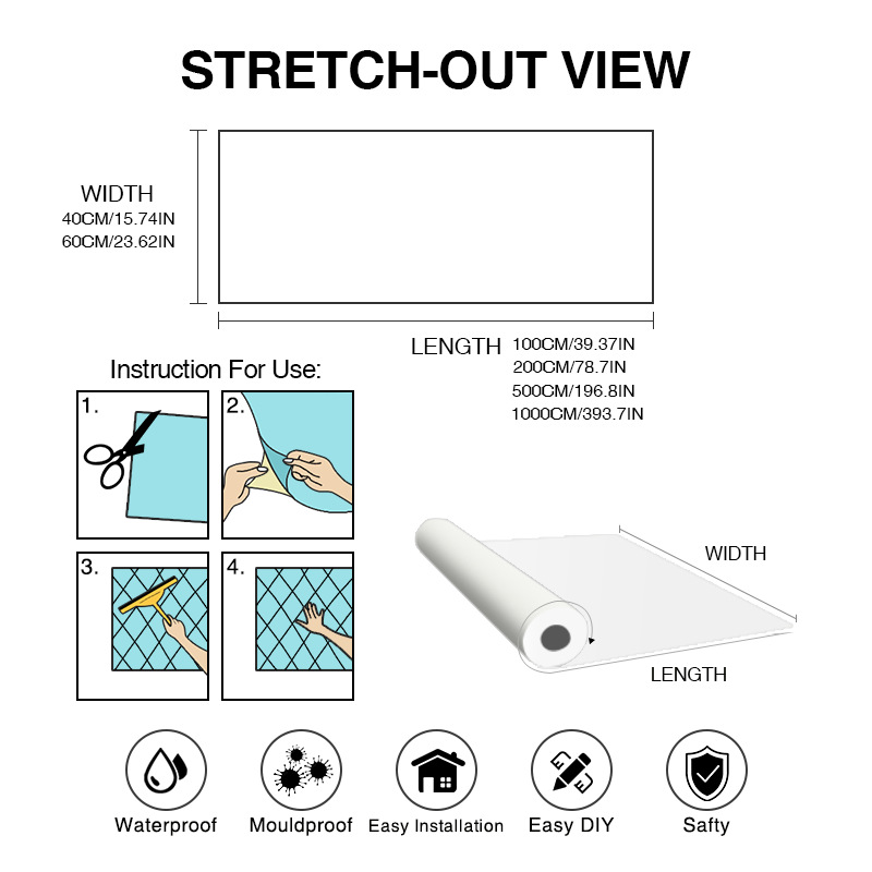 Houtnerf zelfklevend behang ke - Commercial Kitchen Wall recensie en prijs
