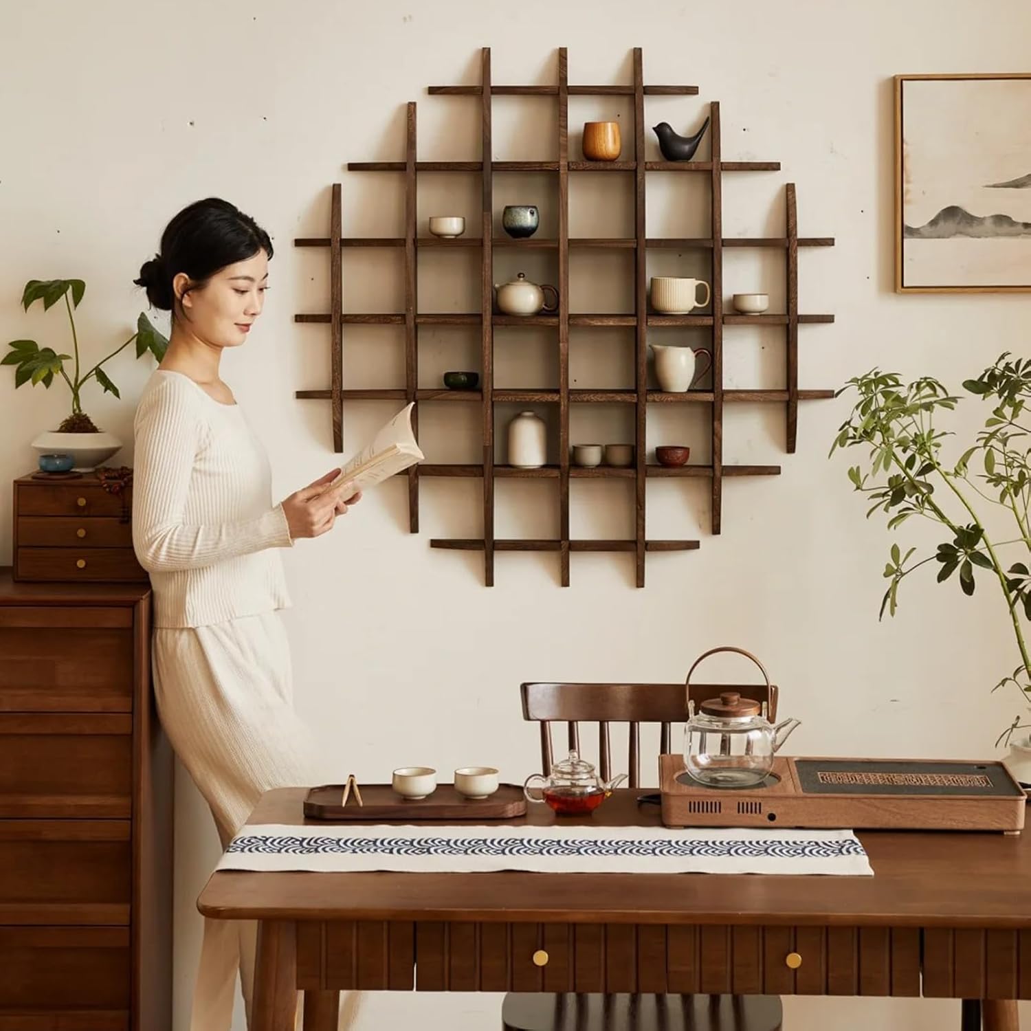 Massief houten Chinese theekop - Commercial Kitchen Wall recensie en prijs