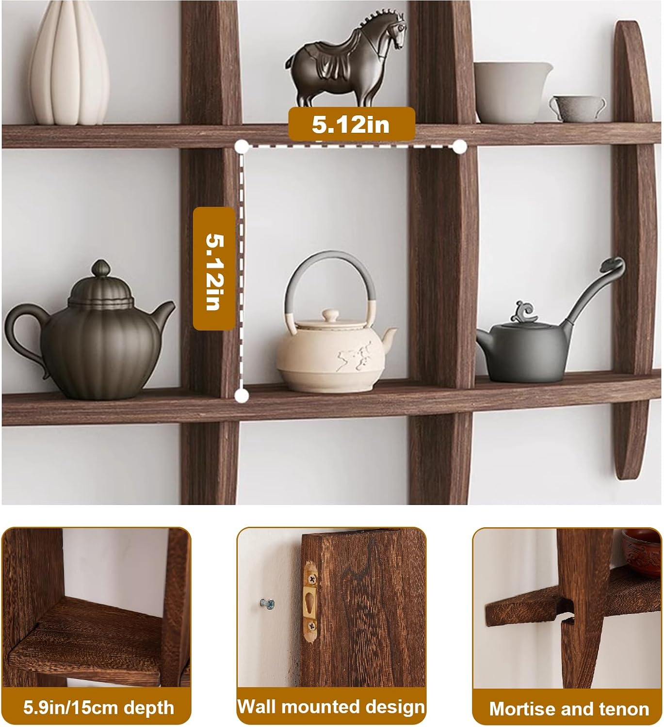 Massief houten Chinese theekop - Commercial Kitchen Wall recensie en prijs