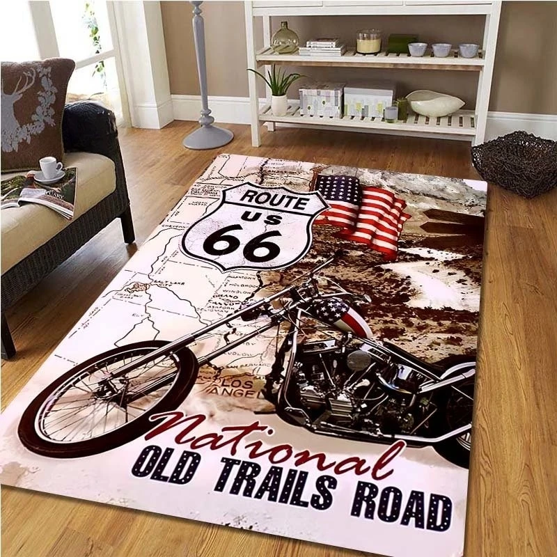 Route 66 motorfiets vintage ta - Commercial Kitchen Non Slip Flooring recensie en prijs