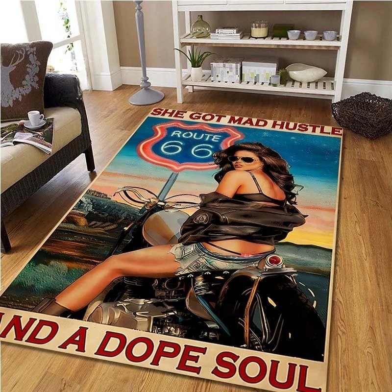 Route 66 motorfiets vintage ta - Commercial Kitchen Non Slip Flooring recensie en prijs