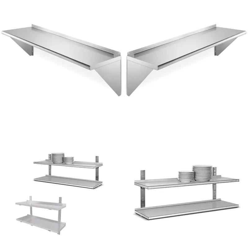 Op maat gemaakte 304 roestvrij - Wall Shelf Commercial Kitchen recensie en prijs