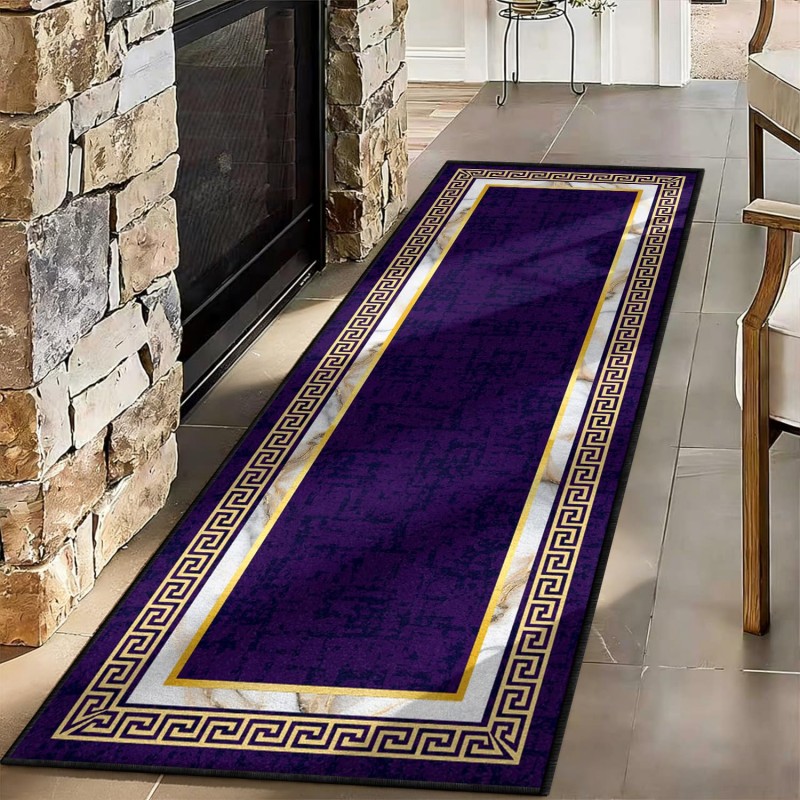 Abstract Art Runner Rug Blauw  - Commercial Kitchen Non Slip Flooring recensie en prijs