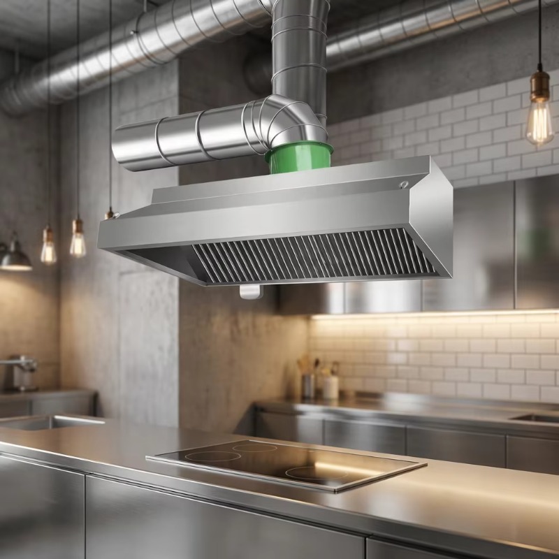 Commerciële aanpasbare wandgem - Commercial Kitchen Hoods recensie en prijs