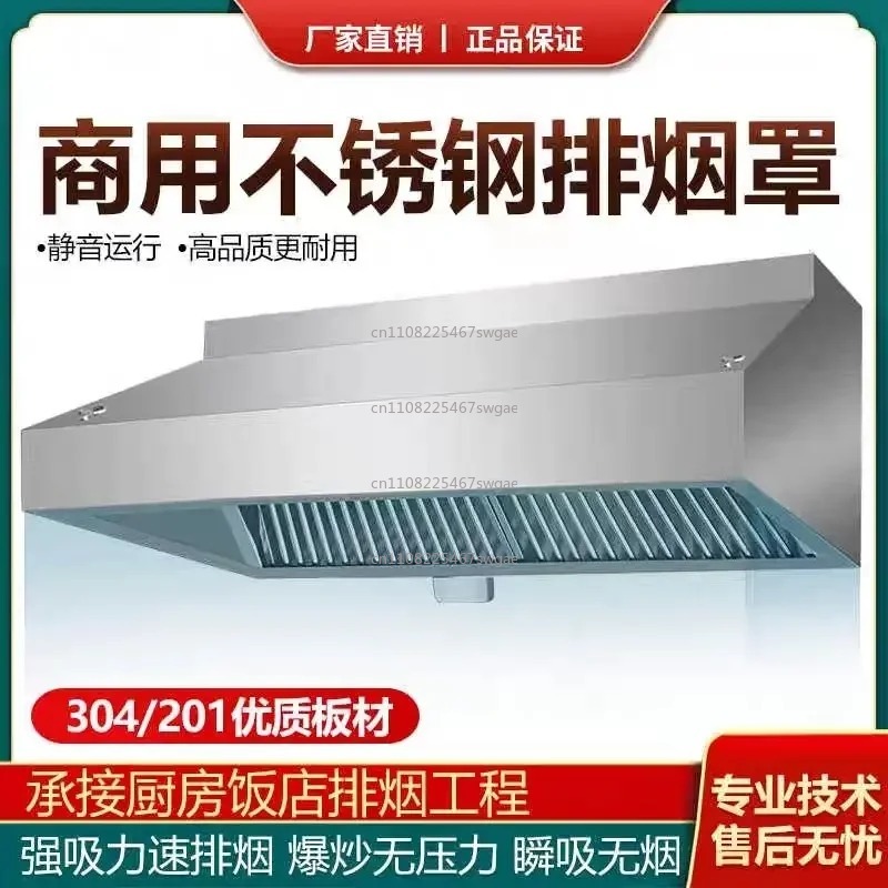 Staal keukenafzuigkap hoge cap - Commercial Kitchen Hoods recensie en prijs