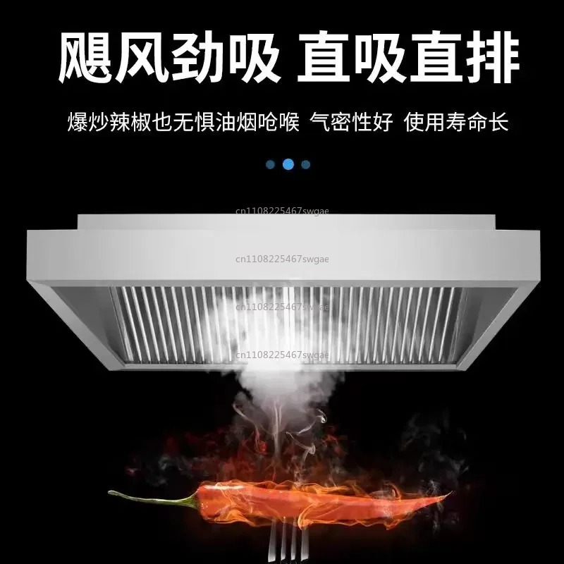 Staal keukenafzuigkap hoge cap - Commercial Kitchen Hoods recensie en prijs