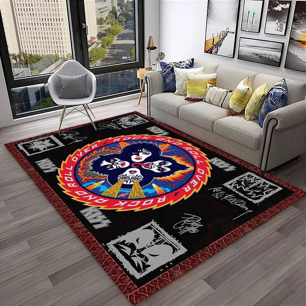 Retro KISS Rock Band Tapijt Ta - Commercial Kitchen Non Slip Flooring recensie en prijs