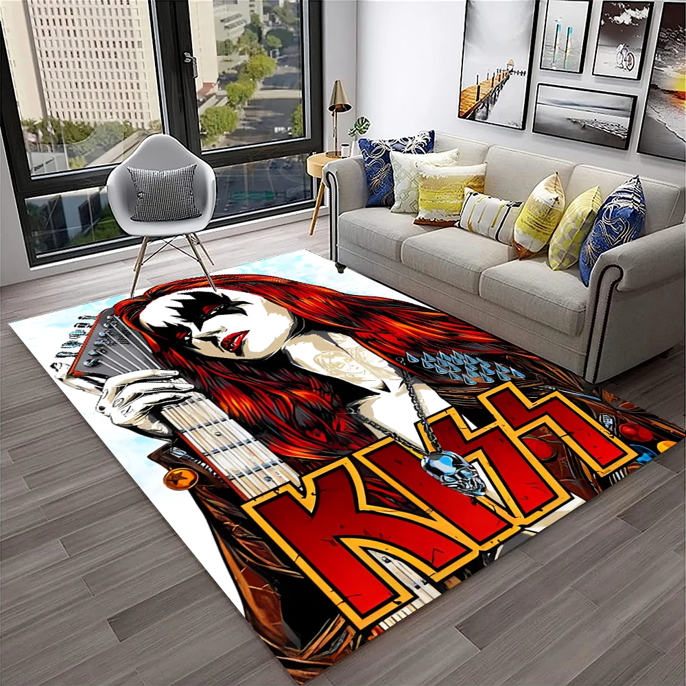 Retro KISS Rock Band Tapijt Ta - Commercial Kitchen Non Slip Flooring recensie en prijs