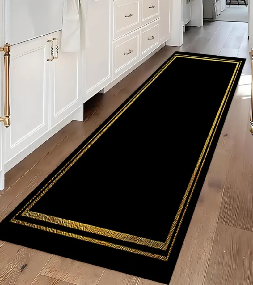 Luxe zwart gouden Grieks sleut - Commercial Kitchen Non Slip Flooring recensie en prijs