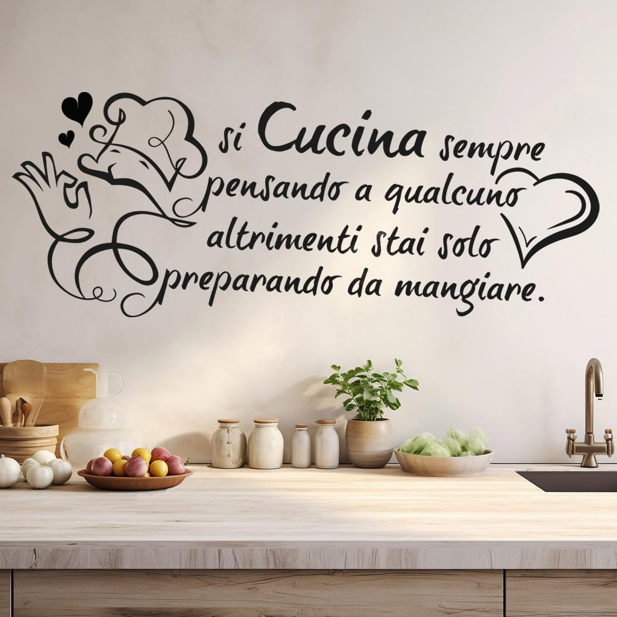 Franse Italiaanse keuken kok l - Commercial Kitchen Wall recensie en prijs