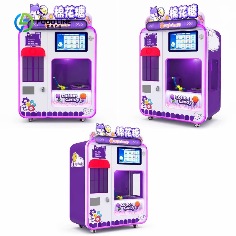 Aangepaste volautomatische sli - Candy Floss Machine Commercial recensie en prijs