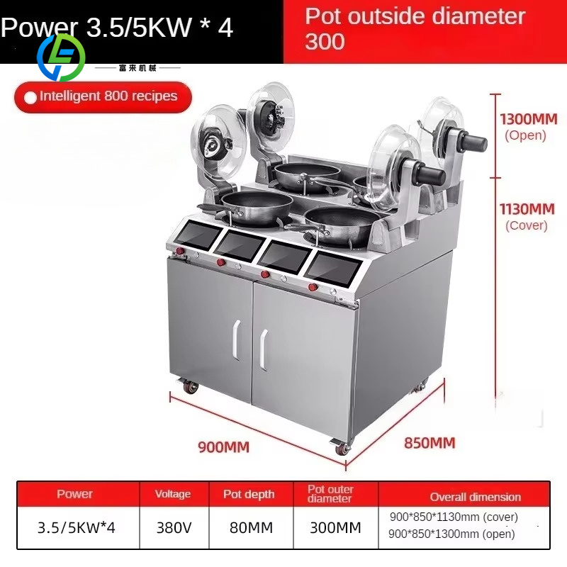 Geavanceerde vierkops automati - Commercial Kitchen Maintenance recensie en prijs