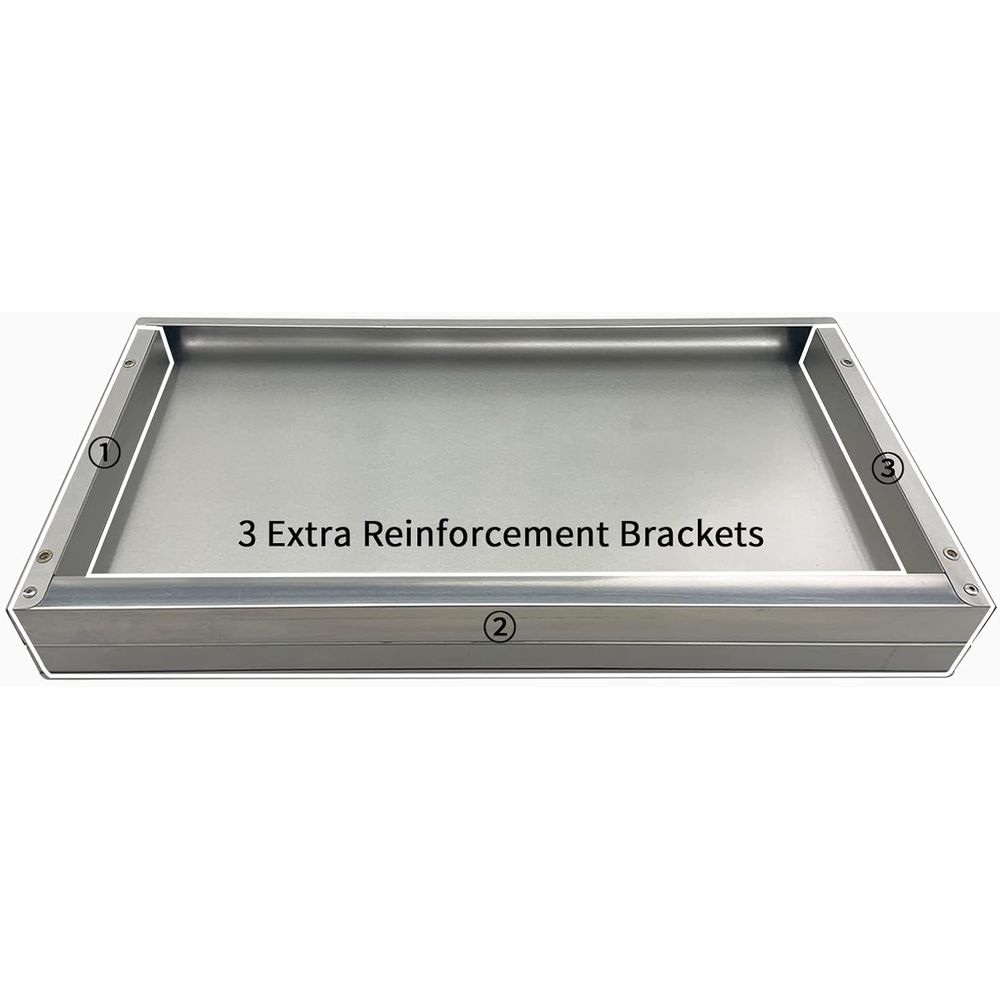 2-pack roestvrijstalen planken - Wall Shelf Commercial Kitchen recensie en prijs