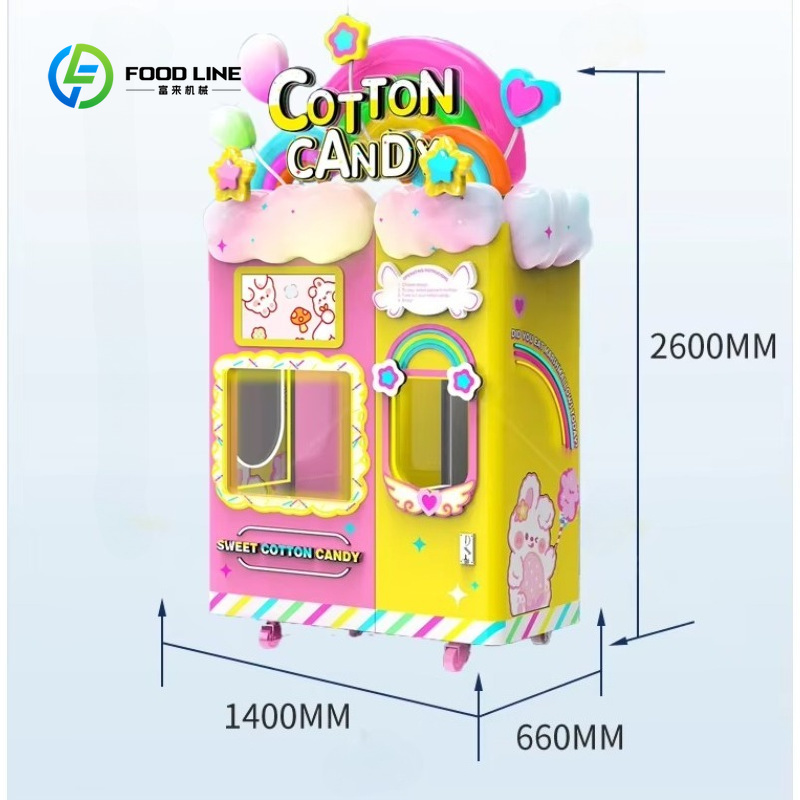Aangepaste suikerspin-automaat - Candy Floss Machine Commercial recensie en prijs
