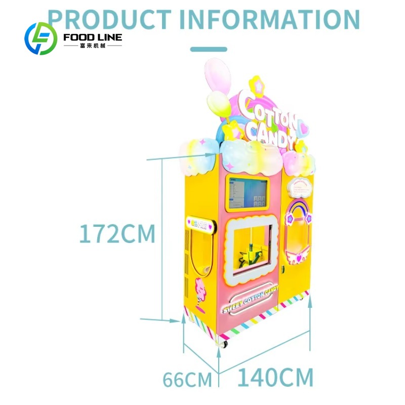 Aangepaste suikerspin-automaat - Candy Floss Machine Commercial recensie en prijs